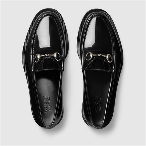 gucci leather loafers for men|Gucci rubber loafers men.